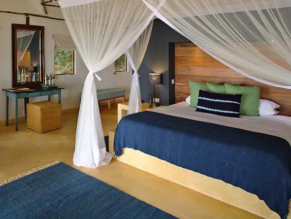 Rubondo Island Interior room